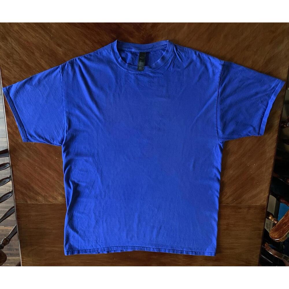 Men's 3XLT Beefy Blue No Pocket T-shirt